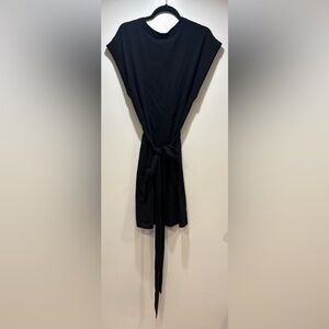 Vince midi navy blue Dress